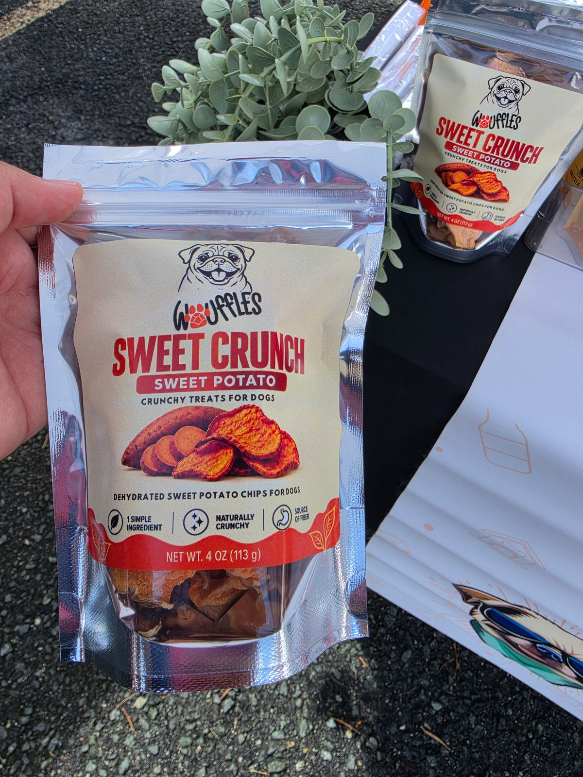 SWEET CRUNCH — Sweet Potato Chips