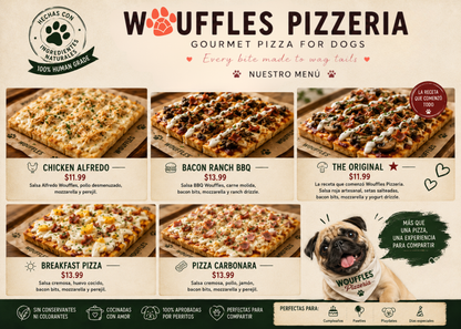 Pizzas para perros